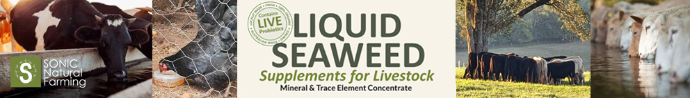 Probiotic Liquid Seaweed Feed Supplement