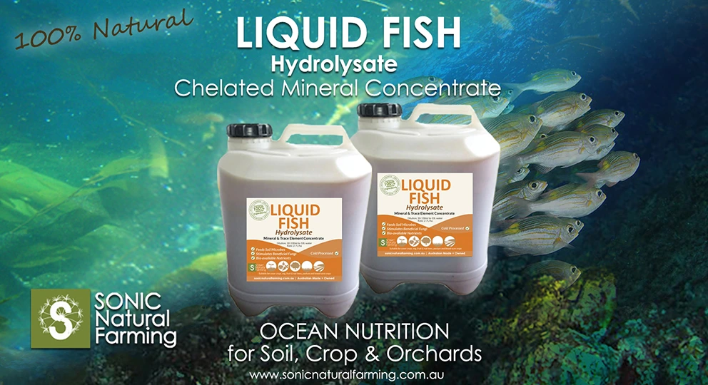 Liquid Fish Hydrolysate Fertiliser